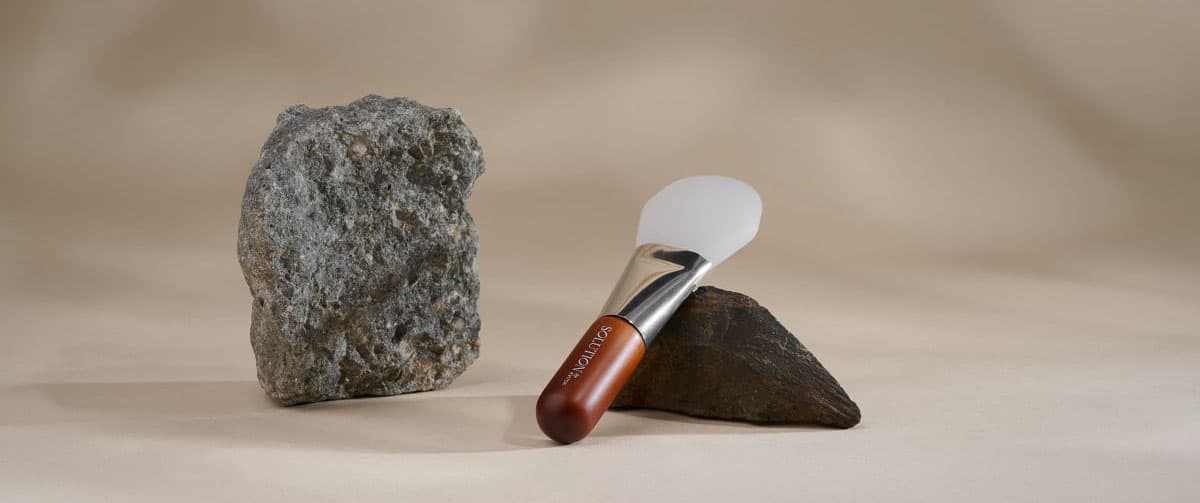 Solution - Silikónový štetec na nanášanie masky a peelingu copy